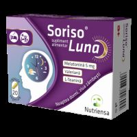 Soriso Luna, 20 capsule vegetale, Antibiotice SA