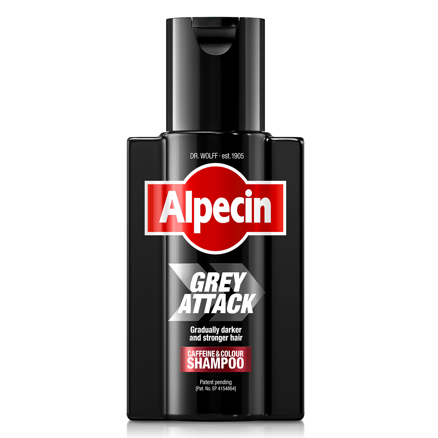 Sampon cu cafeina pentru parul grizonat Grey Attack, 200 ml, Alpecin