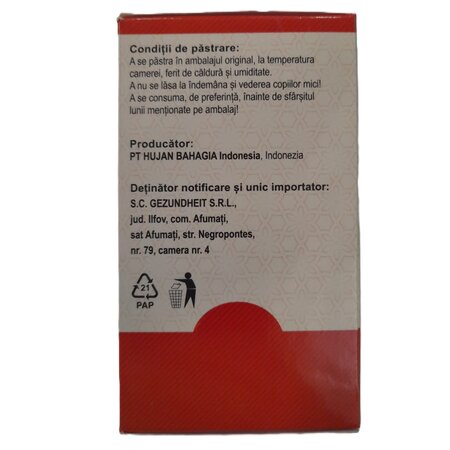 Fructul Rosu, 60 capsule moi, Cahya 604418