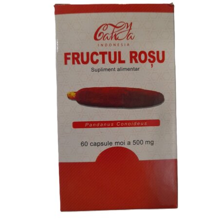 Fructul Rosu, 60 capsule moi, Cahya 604420