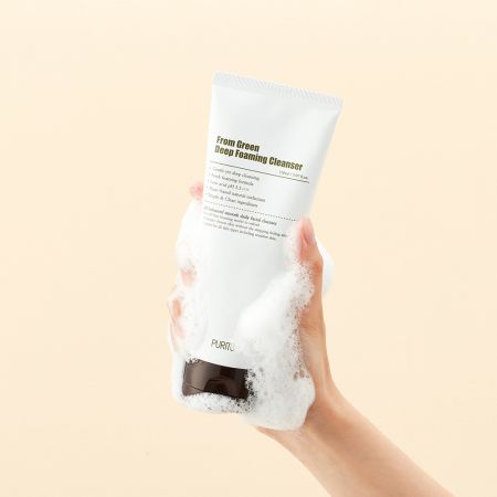 Spuma de curatare faciala From Green Deep Foaming Cleanser, 150 ml, Purito 659684
