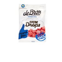 Jeleuri gumate cu aroma de zmeura  fara zahar si fara gluten, 100 g, Debron
