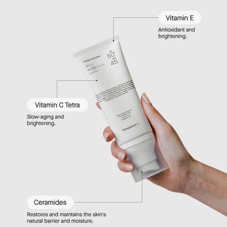 Crema de fata cu SPF50+ Invisible Sunscreen, 100 ml, Transparent Lab 645852