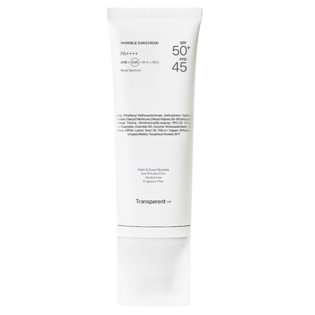 Crema de fata cu SPF50+ Invisible Sunscreen, 100 ml, Transparent Lab
