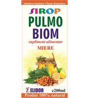 Sirop cu miere Pulmo Biom, 200 ml, Elidor