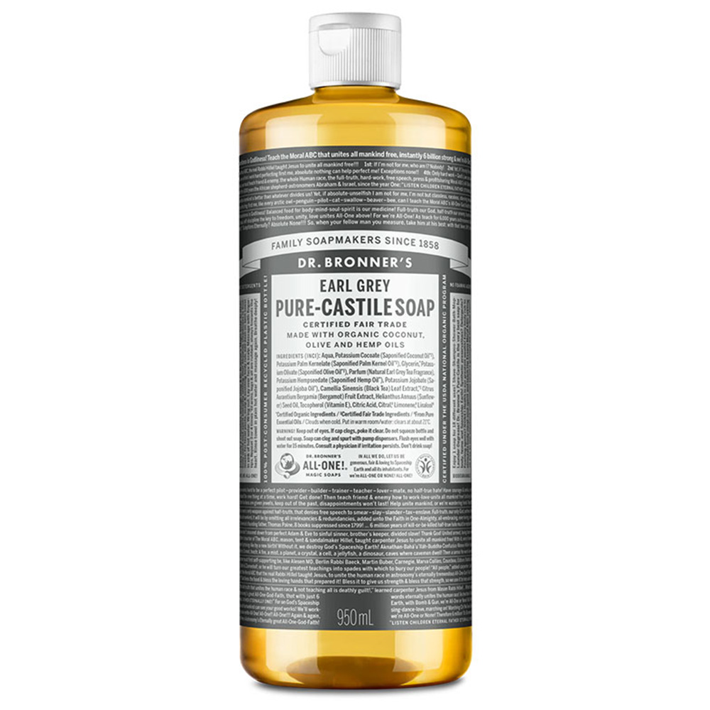 Sapun organic de castilia 18 in 1 Earl Grey, 945, Dr. Bronner’s