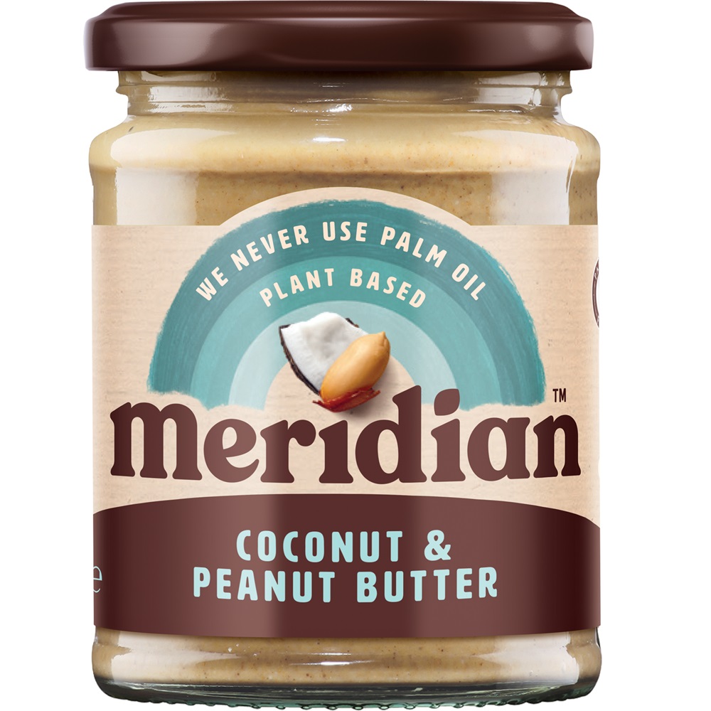 Crema de arahide si cocos, 280 g, Meridian