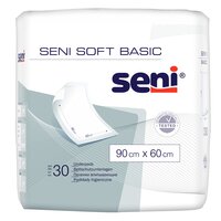 Aleze de protectie Soft Basic, 90 cm x 60 cm, 30 bucati, Seni 