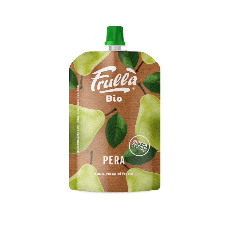 Piure bio pentru copii din pere, 100 g, Frulla