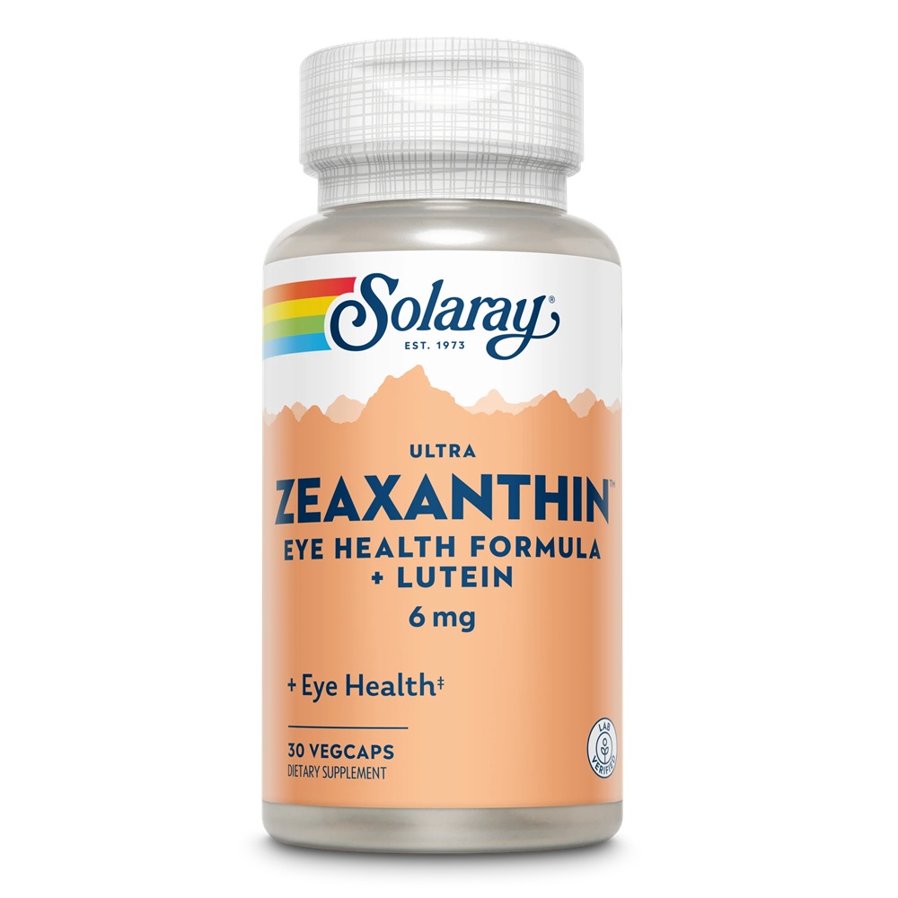 Ultra Zeaxanthin Solaray, 6 mg, 30 capsule, Secom