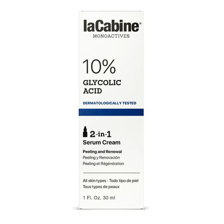 Ser-crema 10% Acid Glycolic Monoactives, 30 ml, La Cabine 719899