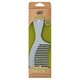 Pieptan infuzat cu extract de carbune Purifying Go Green, 1 bucata, Wet Brush 600667