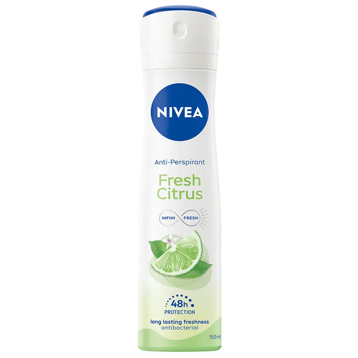 Antiperspirant spray pentru femei Fresh Citrus, 150 ml, Nivea