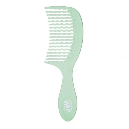 Pieptan infuzat cu extract de ceai verde Healthy Scalp Go Green, 1 bucata, Wet Brush 600674