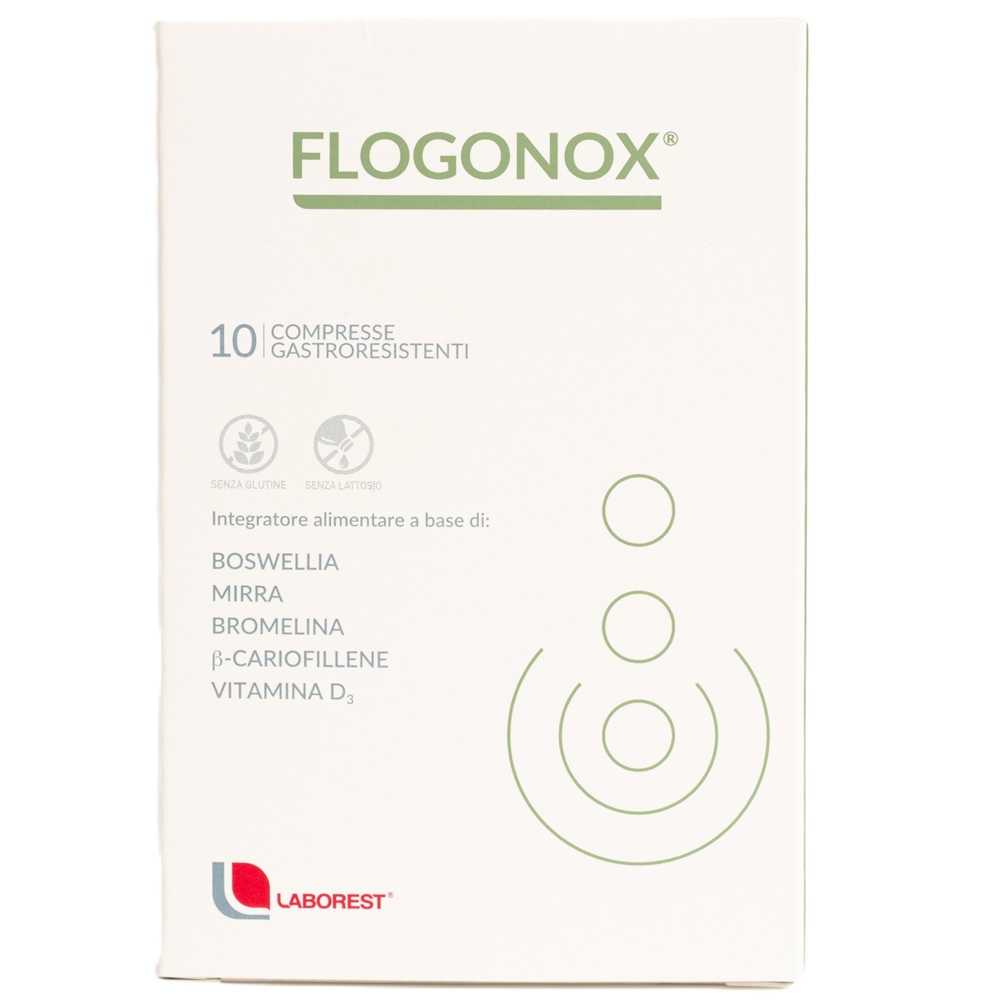 Supliment alimentar Flogonox, 10 capsule moi gastrorezistente, Laborest Italia