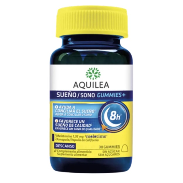 Supliment alimentar Aquilea Sueno Gummies, 30 jeleuri, Aquilea