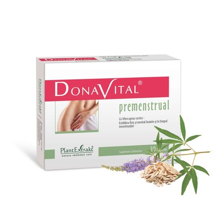 Donavital premenstrual, 30 capsule, Plant Extrakt 732631