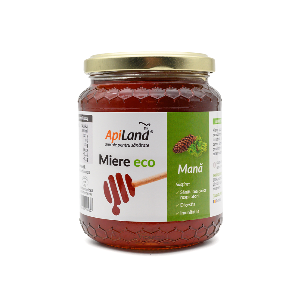 Miere de mana Eco, 500 g, Apiland