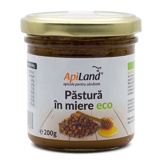 Pastura în miere Eco, 200 g, Apiland
