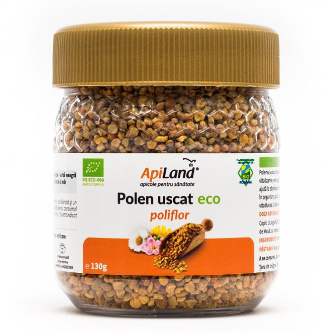 Polen uscat Eco, 130 g, Apiland