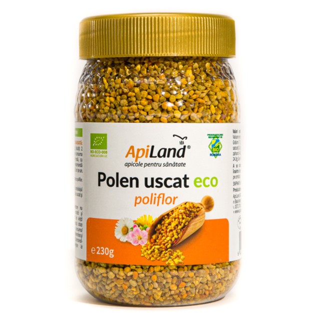 Polen uscat Eco, 230 g, Apiland