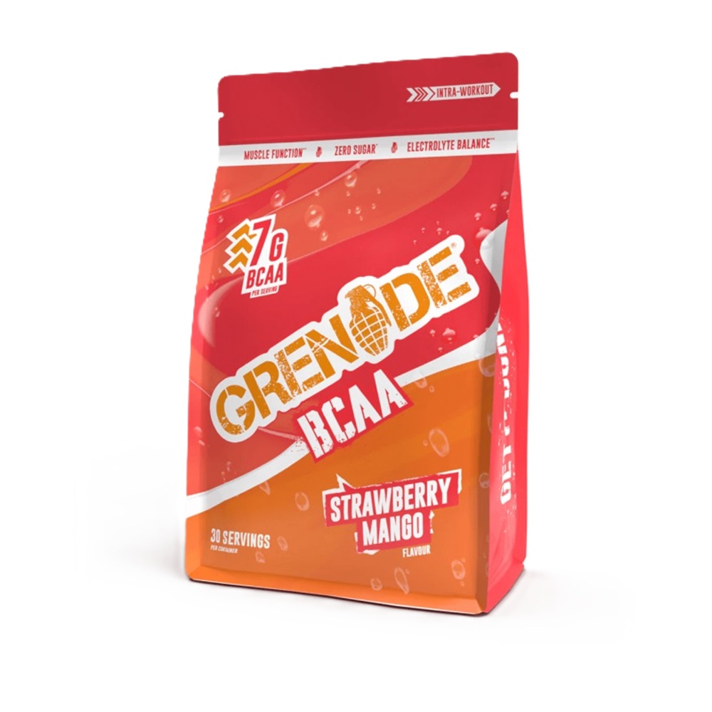 BCAA Strawberry Mango, 390 g, Grenade