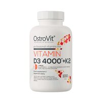 Vitamin D3 4000 IU si Vitamina K2, 100 tablete, OstroVit
