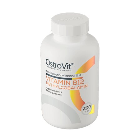Vitamina B12 Metilcobalamina, 200 tablete, OstroVit 601199