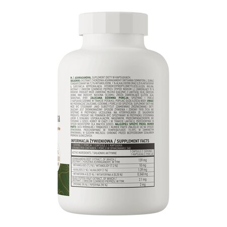 Ashwagandha, 240 capsule, OstroVit 601208