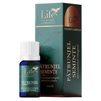 Ulei esential integral de patrunjel Life, 10 ml, Bionovativ