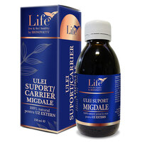 Ulei suport de migdale pentru uz extern Life, 150 ml, Bionovativ