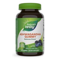 Ashwagandha Gummy Nature's Way, 125 mg, 90 jeleuri, Secom
