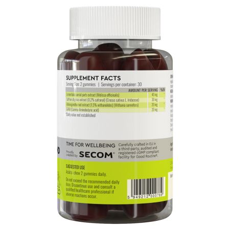 Calm-Your-Mind Good Routine, 60 jeleuri, Secom 710752