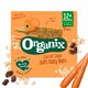 Batoane ecologice din ovaz integral cu morcov si mere 12 luni+, 6x23 g, Organix 601287