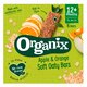 Batoane ecologice  din ovaz integral cu mere si portocale  12 luni+, 6x23 g, Organix 601292