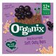 Batoane ecologice  din ovaz integral cu mere si coacaze negre 12 luni+, 6x23 g, Organix 601301