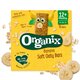 Batoane ecologice din ovaz integral cu banane 12 luni+, 6x23 g, Organix 601310