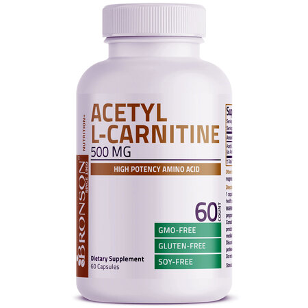l carnitine bad for you Acetil L-Carnitina, 500 mg, 60 capsule, Bronson Laboratorie : Farmacia Tei  online