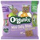 Mini batoane ecologice din ovaz integral cu mere si zmeura si mere si portocale 12 luni+, 110 g, Organix 601403
