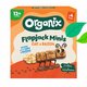 Cubulete ecologice moi din ovaz integral si stafide 12 luni+ Flapjack, 4 x 20 g, Organix 756998