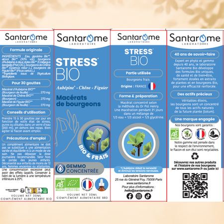 Gemmo Stress, 30 ml, Santarome 745826