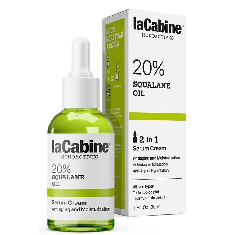 Ser-crema 20% Squalane Oil Monoactives, 30 ml, La Cabine