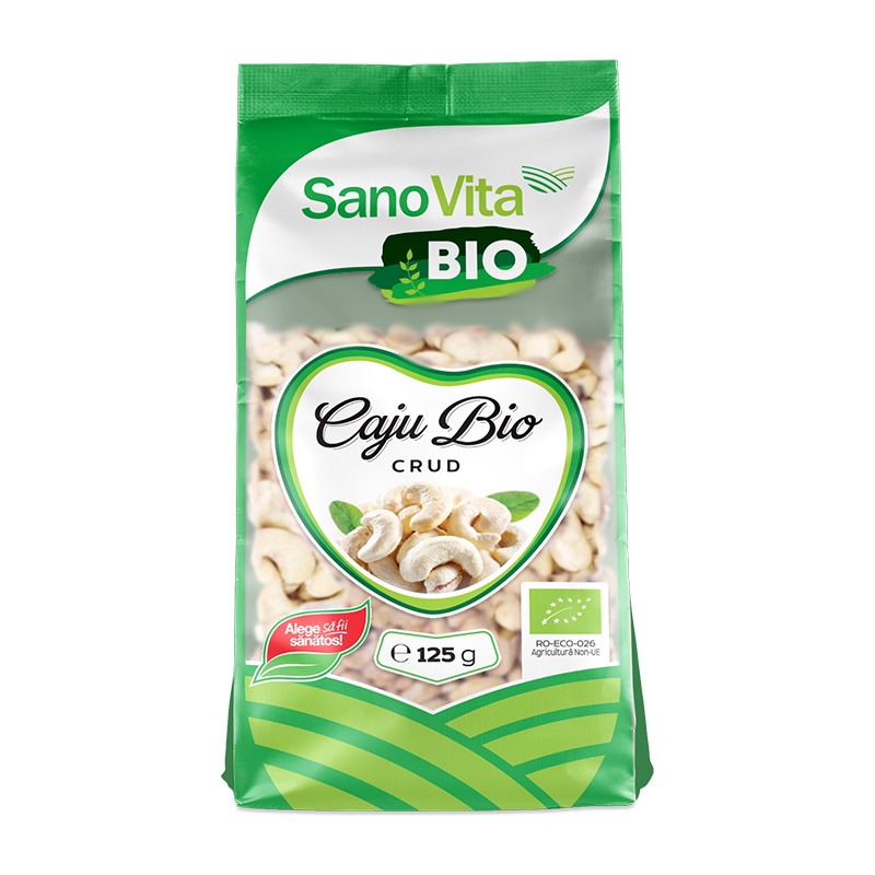 Caju BIO, 125 g, Sanovita