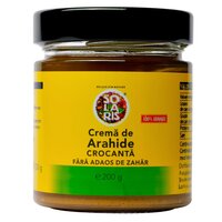 Crema de arahide crocanta Peanut Butter, 200 g, Solaris