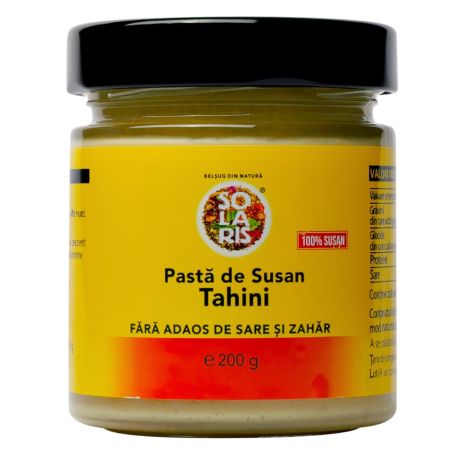 Pasta de susan Tahini, 200 g, Solaris