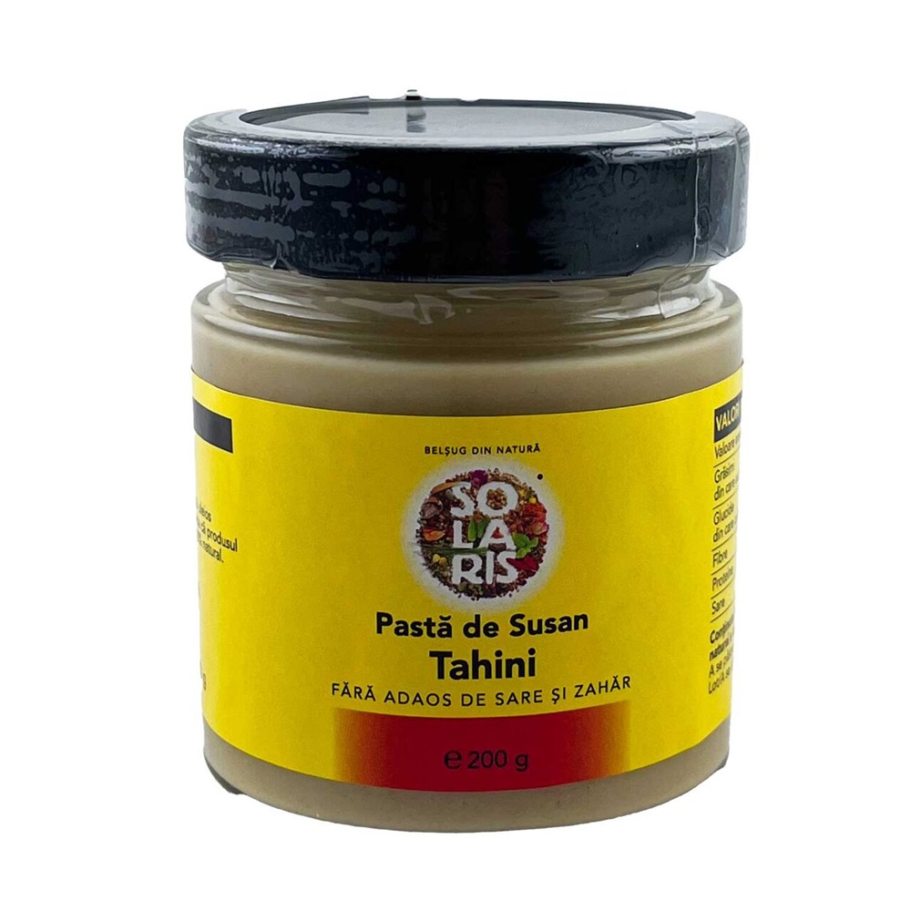 Pasta de susan Tahini, 200 g, Solaris