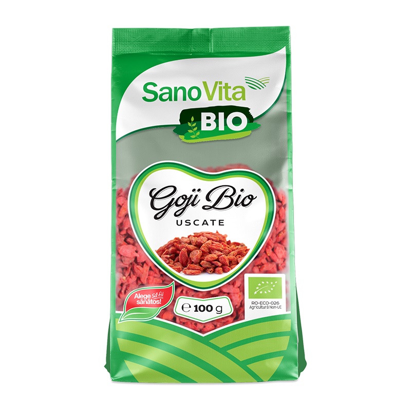 Goji BIO uscate, 100 g, Sanovita