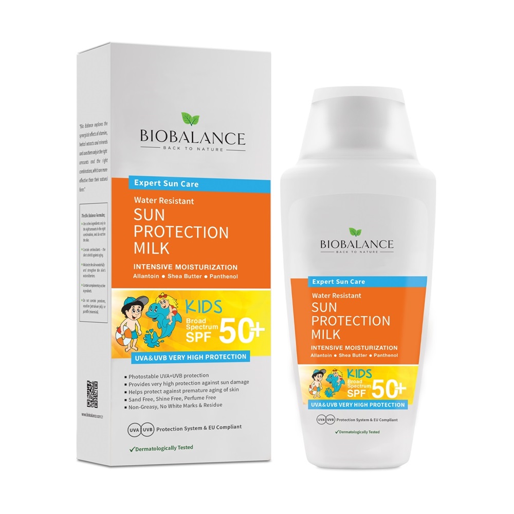 Lapte cu protectie solara pentru copii SPF 50+, 150 ml, Bio Balance