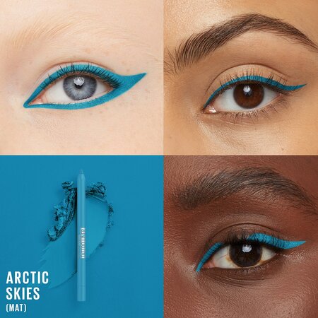Creion de ochi gel New York Tattoo Liner, 806 Arctic Skies, 1.3 g, Maybelline 601915