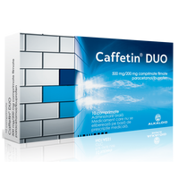 Caffetin Duo, 500 mg/200 mg, 10 comprimate, Alkaloid